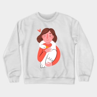 Goose friend Crewneck Sweatshirt